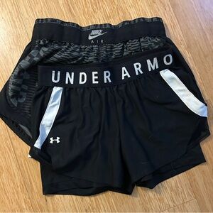 2-for-1 Bundle: Under Armour & Nike Air Shorts